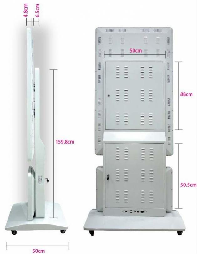 【直立式、旋轉】55吋-智慧數位看板/廣告機(CMS連網型) 2