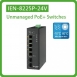 IEN-8225P-24V / UNMANAGED 4 X 10/100/1000 POE+ & 1 X 10/100/1000 RJ45 & 2 X GBE SFP SWITCH, METAL