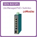 SEN-8415PL / LITE MANAGED 4 X 10/100/1000 POE+ & 1 X 10/100/1000 RJ45 & 1 X FX/GBE SFP SWITCH, ALUMINUM