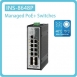 INS-8648P / L2+ MANAGED 8 X 10/100/1000 POE+ & 4 X GBE SFP SWITCH, ALUMINUM