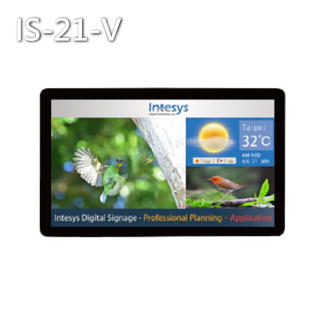 【壁掛式】21.5吋-標準型數位看板/廣告機(CMS連網型) 1
